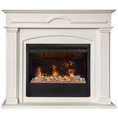 Электрокамин RealFlame Mirra 26 WT-F611 с очагом 3D Helios 26 SBG