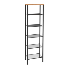 Металлический стеллаж ЗМИ Торонто 16 ЗМИСТТ16Ч, 47x30x179 см
