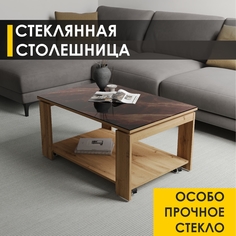 Журнальный стол Venerdi Рим 22 Темный камень/Дуб Вотан