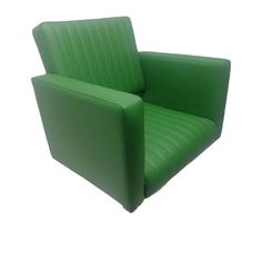 Парикмахерское кресло Фьюжн, зеленый, без основания No Brand