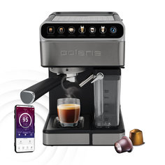 Кофеварка эспрессо Polaris PCM 1540 WIFI IQ Home серебристая