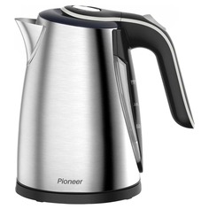 Чайник электрический Pioneer KE562M 1.7 л серебристый, черный