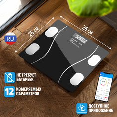 Весы напольные Evo Beauty EN-WS1 черные