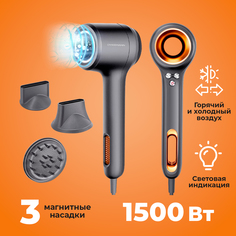 Фен Dykemann Powerwind SE-07 1500 Вт серый