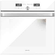 Встраиваемый электрический духовой шкаф Hiberg VM 6193 W белый