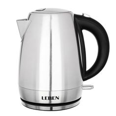 Чайник электрический LEBEN 291-075 1.7 л серебристый