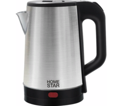 Чайник электрический Homestar Hs-1041 1.8 л серебристо-чёрный