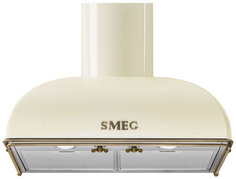 Вытяжка настенная Smeg KS59POE2 бежевая