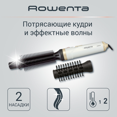 Фен-щетка Rowenta CF3910F0 300 Вт белый, золотистый