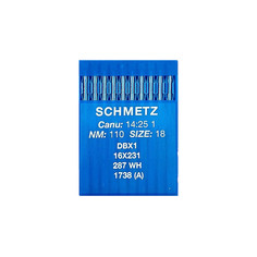 Иглы для промышленных швейных машин DBx1 №110 SCHMETZ тонкая колба