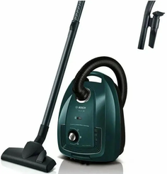 Пылесос Bosch BGL38WBU3H зеленый