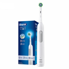 Электрическая зубная щетка Oral-B Pro1 Max 3D белый