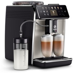 Кофемашина автоматическая Saeco GranAroma SM6582 розовая, черная