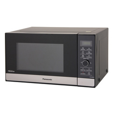 Микроволновая печь с грилем Panasonic NN-GD38HSZPE черный, серый