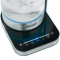 Чайник электрический Graef WK 350 1 л серебристый