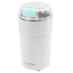 Кофемолка MARTA MT-CG2188A белый/ментол