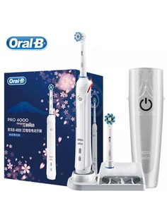 Электрическая зубная щетка Oral-B 4000 3D белый