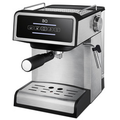 Рожковая кофеварка BQ CM2000 серебристый, черный