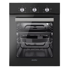 Встраиваемый электрический духовой шкаф Simfer B4EB16016 черный