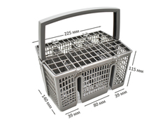 Корзина для столовыx приборов EKPARTS 1703 (1703)