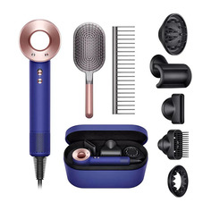 Фен HD08 1600 Вт синий + 2 расчески Dyson
