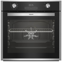 Встраиваемый электрический духовой шкаф Hotpoint-Ariston FE9 834 JC IX черный, серебристый