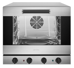 Мини-печь Smeg ALFA43XMFHDS серебристая