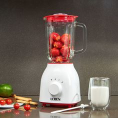 Блендер LEBEN 269-036 White/Red