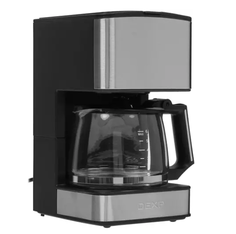 Кофеварка капельного типа DEXP DCM-0800A серебристый, черный