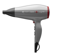 Фен для волос GA.MA DIAMOND 3D TITAN KERATIN, серый