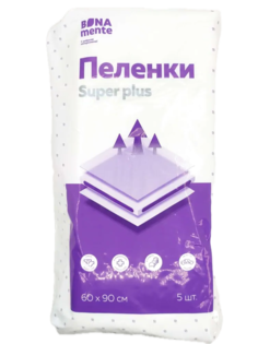 Пеленки впитывающие Bona mente! 60x90 №5