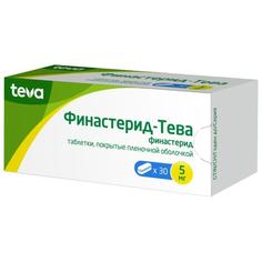 Финастерид-тева таблетки покрытые пленочной оболочкой 5мг №30 Teva