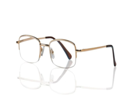 Кемнер оптикс очки корригирующие + 1,50 золотые металл полукруглые Kemner Optics