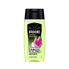 Гель-шампунь Axe Epic Fresh 3 в 1, с пребиотиками и увлажняющими ингредиентами, 100 мл