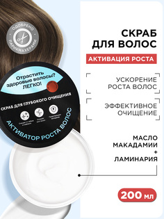 Скраб для кожи головы MiXiT Grow Pro Pre-Wash Hair Scrub 200мл