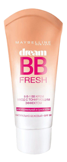 тональный крем "ВВ Dream fresh", "Натурально-бежевый" Maybelline New York