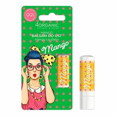 Бальзам для губ 4ORGANIC Манго 5 г