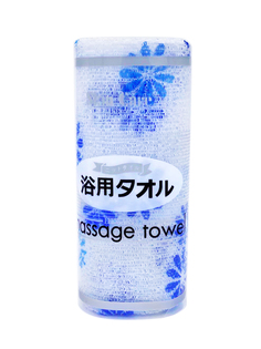 Мочалка ShinYoung массажная полотенце для очищения кожи Body Healthy Bath Towel Blue