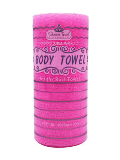 Мочалка ShinYoung массажная полотенце для очищения кожи Body Healthy Bath Towel Pink