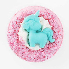 Бомбочка для ванны Kuchenland Единорог с игрушкой 130 г