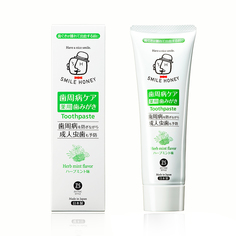 Японская зубная паста SMILE HONEY с фтором, 120 г Nippon Zettoc