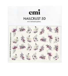 E.Mi, Слайдер-дизайн №40 Лиловая дымка NAILCRUST 5D EMI