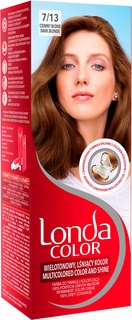 Краска для волос Лонда колор Многогранный цвет и сияние Темно-русый 713 Londa Professional