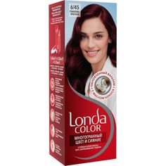 Краска для волос Лонда колор Многогранный цвет и сияние 645 Гранатово-красный Londa Professional