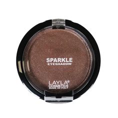 Тени для век Layla Cosmetics сияющие Sparkle Eyeshadow коричневый
