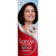 Краска для волос Лонда колор Многогранный цвет и сияние 476 темно-каштановый Londa Professional