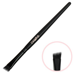 Кисть макияжная для бровей скошенная №1 Black Evabond