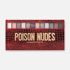 Палетка теней для век Stellary Poison Nudes, 12 оттенков, 13,44 г