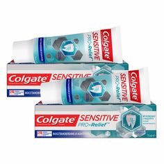 Комплект Зубная паста Colgate Sensitive Pro-Relief Восстановление и Контроль 75мл х 2шт