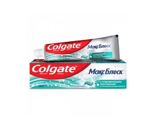 Зубная паста Colgate МаксБлеск Отбеливающая, фтор и мята, 100 мл